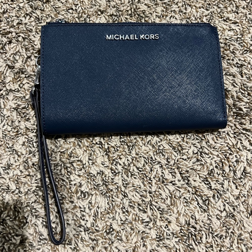 Michael Kors Double-Zip Phone Wristlet